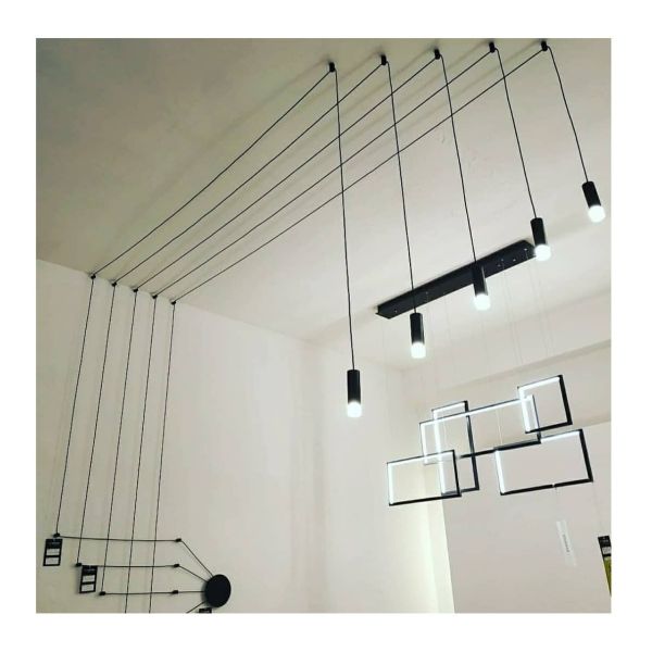 Люстра Azzardo AZ2905 + AZ2680 x 5 + AZ2681 x 20 Ziko