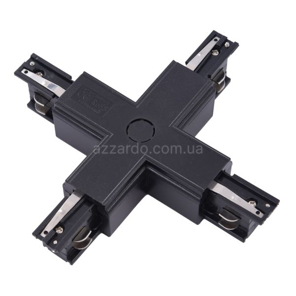 Х-соединение 3 фазы Azzardo AZ4280 TRACK 3LINE X CONNECTOR BK