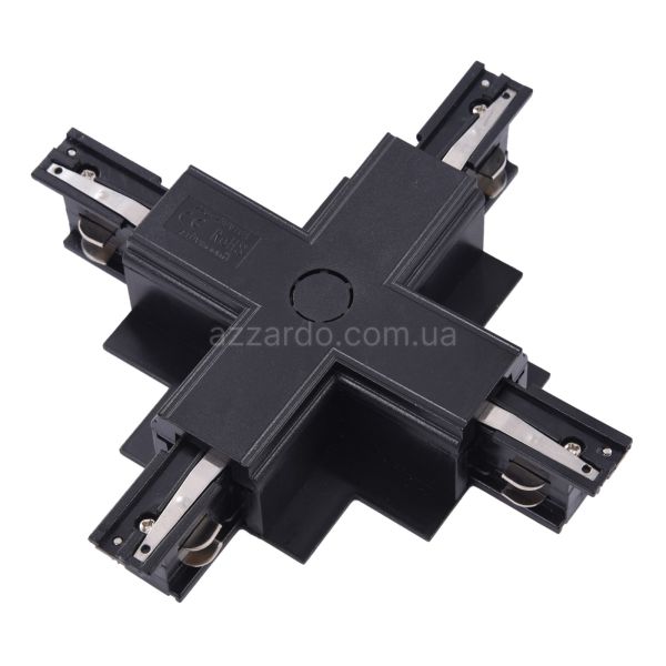 Х-соединение 3 фазы Azzardo AZ4302 TRACK 3LINE X CONNECTOR GIPS BK