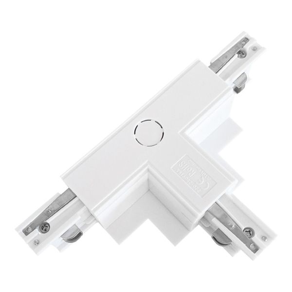 Т-з'єднання 3 фази Azzardo AZ5439 TRACK 3LINE T CONNECTOR LEFT GIPS WH