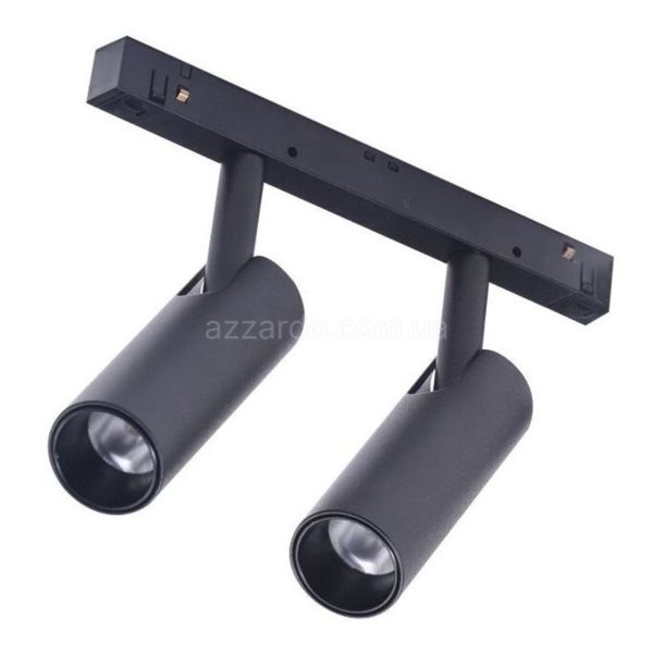 Магнітний трековий світильник Azzardo AZ6253 ALFA NIKO 2 TRACK MAGNETIC 2LINE 2X12W CCT SWITCH DIM BK
